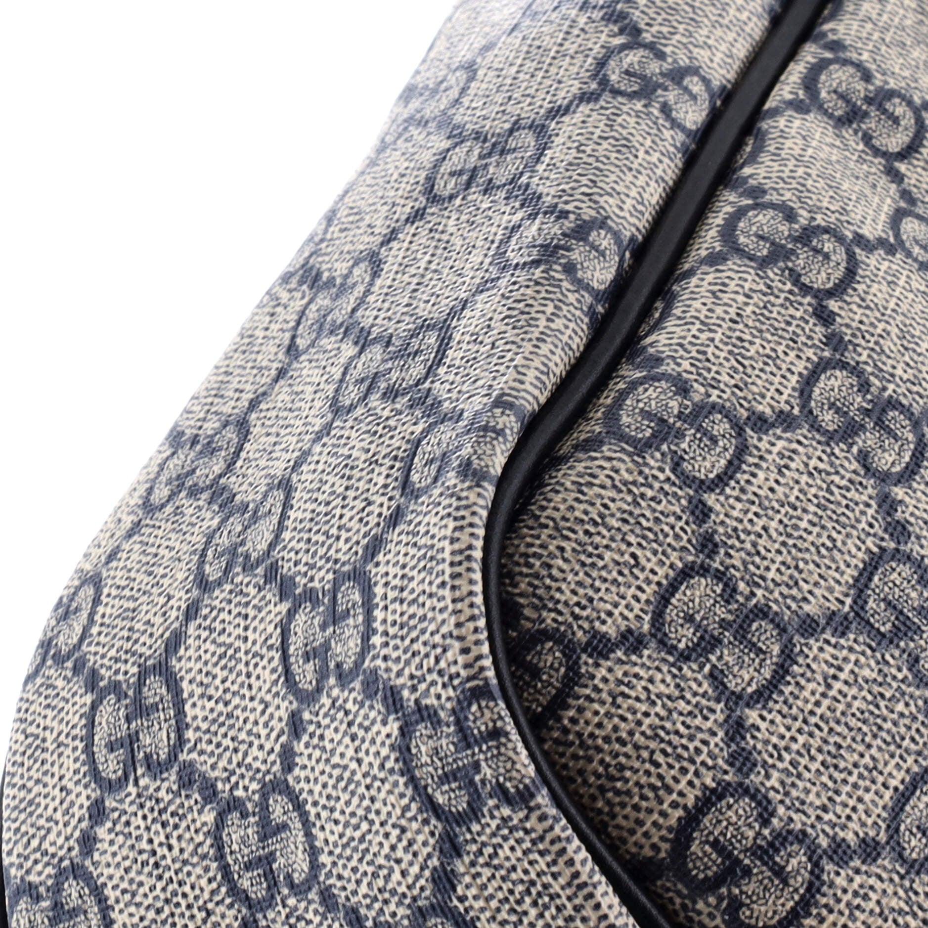 Front Zip Messenger GG Coated Canvas Medium