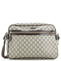 Front Zip Camera Bag GG Coated Canvas Large