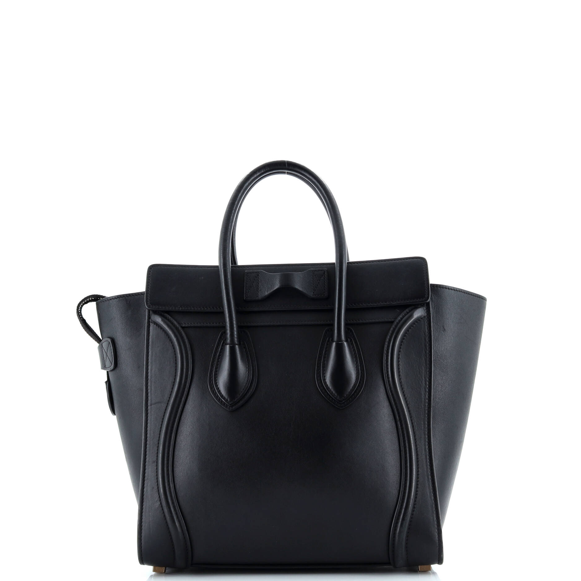 Luggage Bag Smooth Leather Micro
