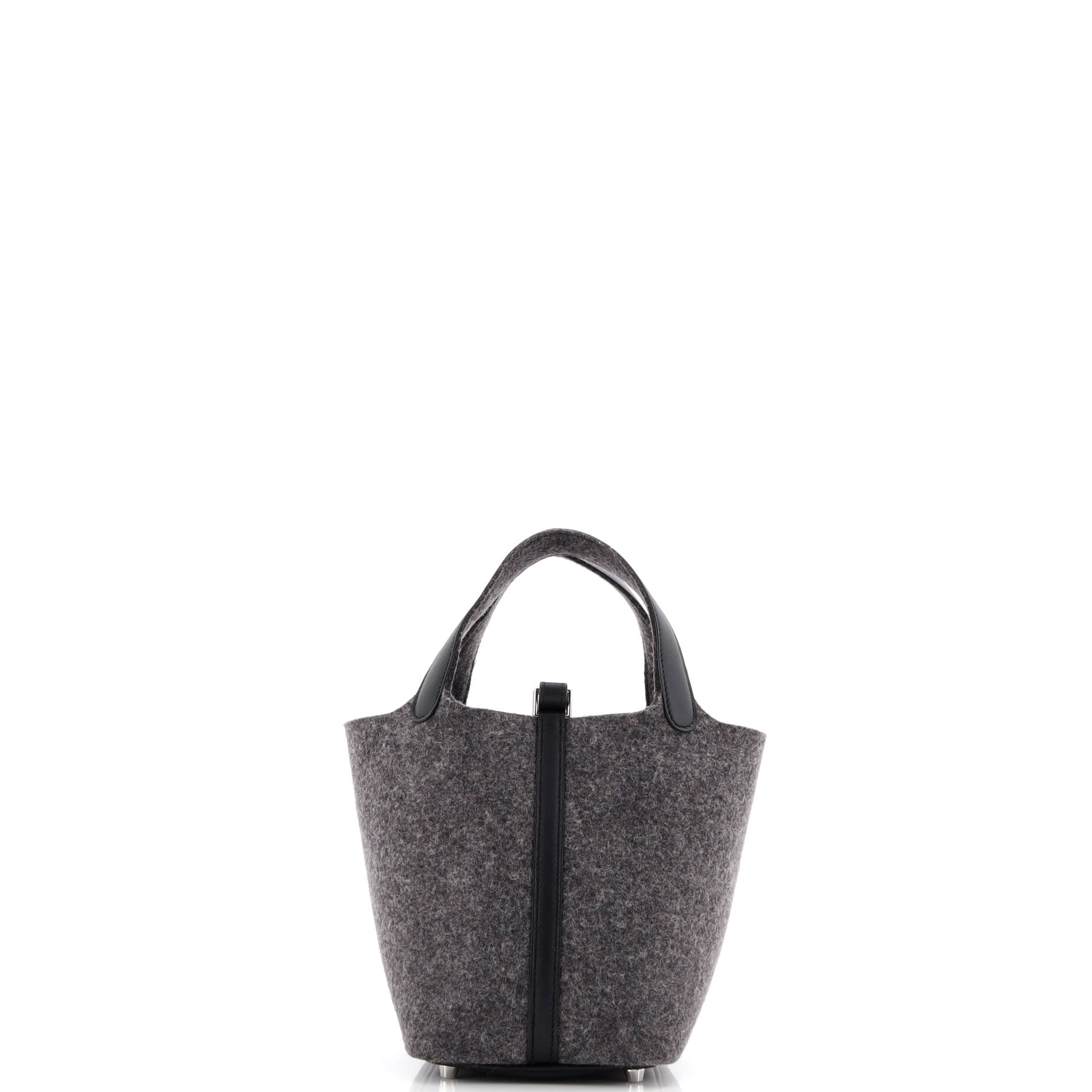 Picotin Lock Bag Felt with Leather PM