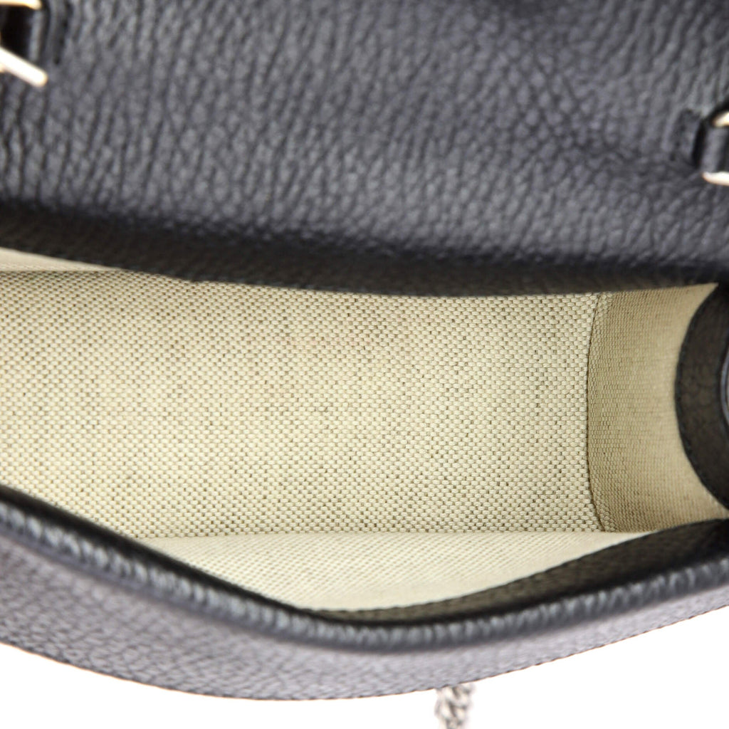 Dionysus Top Handle Bag Leather with Crystals Mini