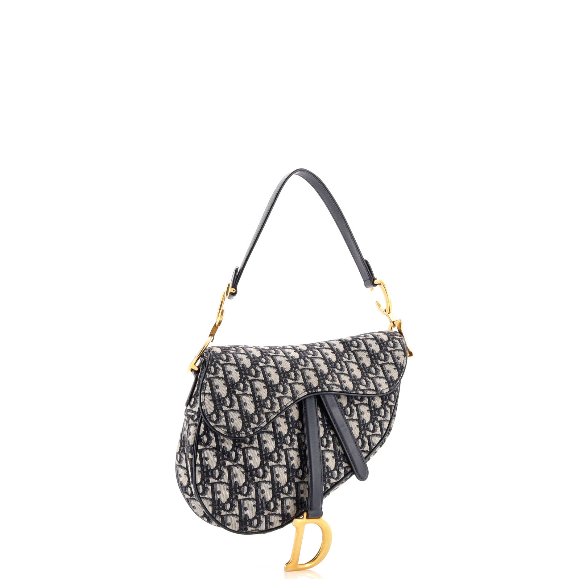 Saddle Handbag Oblique Canvas Medium