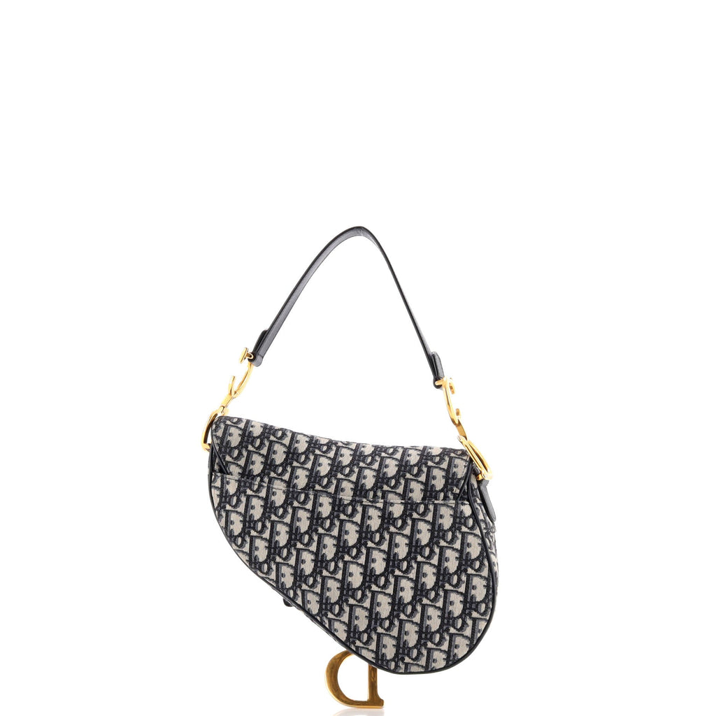 Saddle Handbag Oblique Canvas Medium