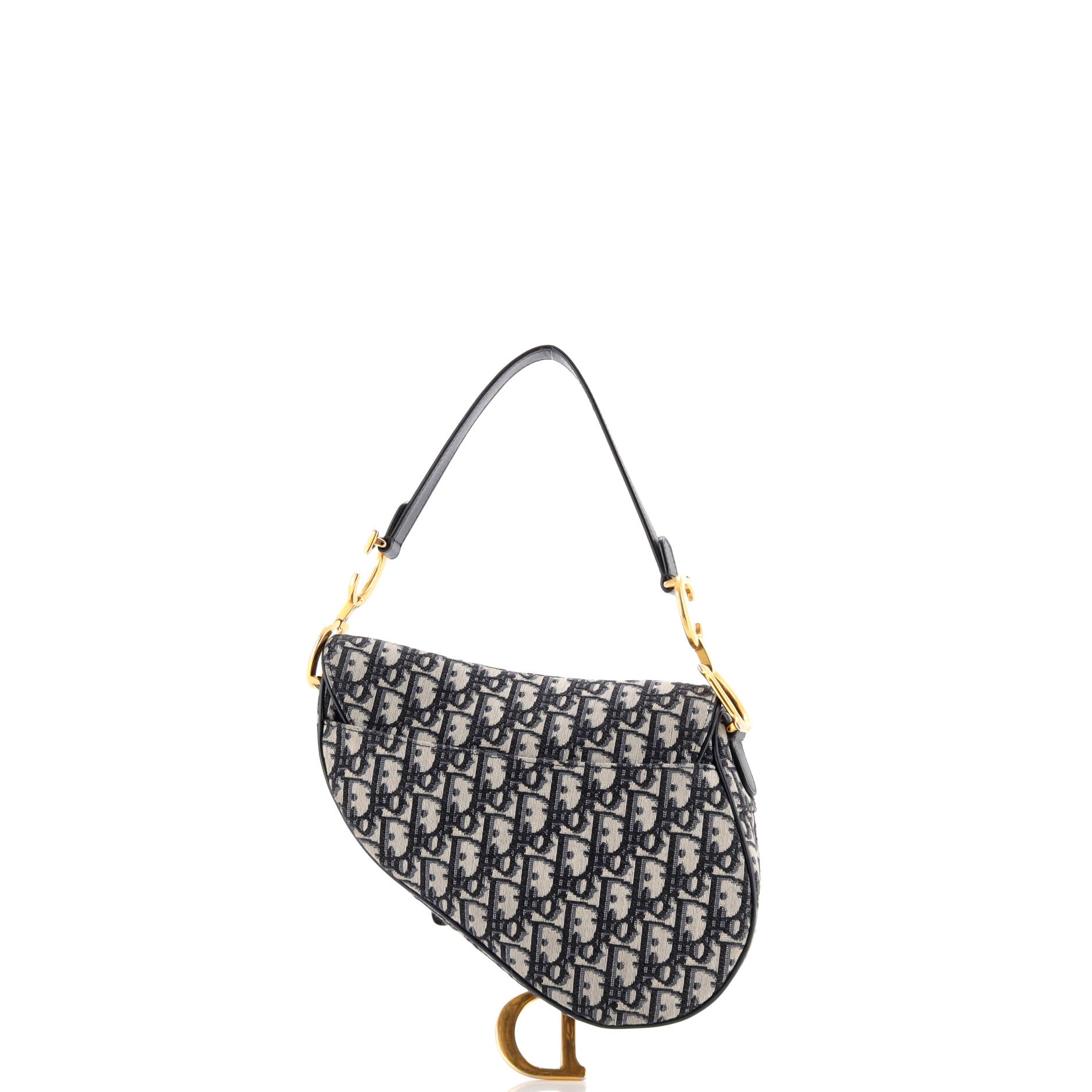 Saddle Handbag Oblique Canvas Medium