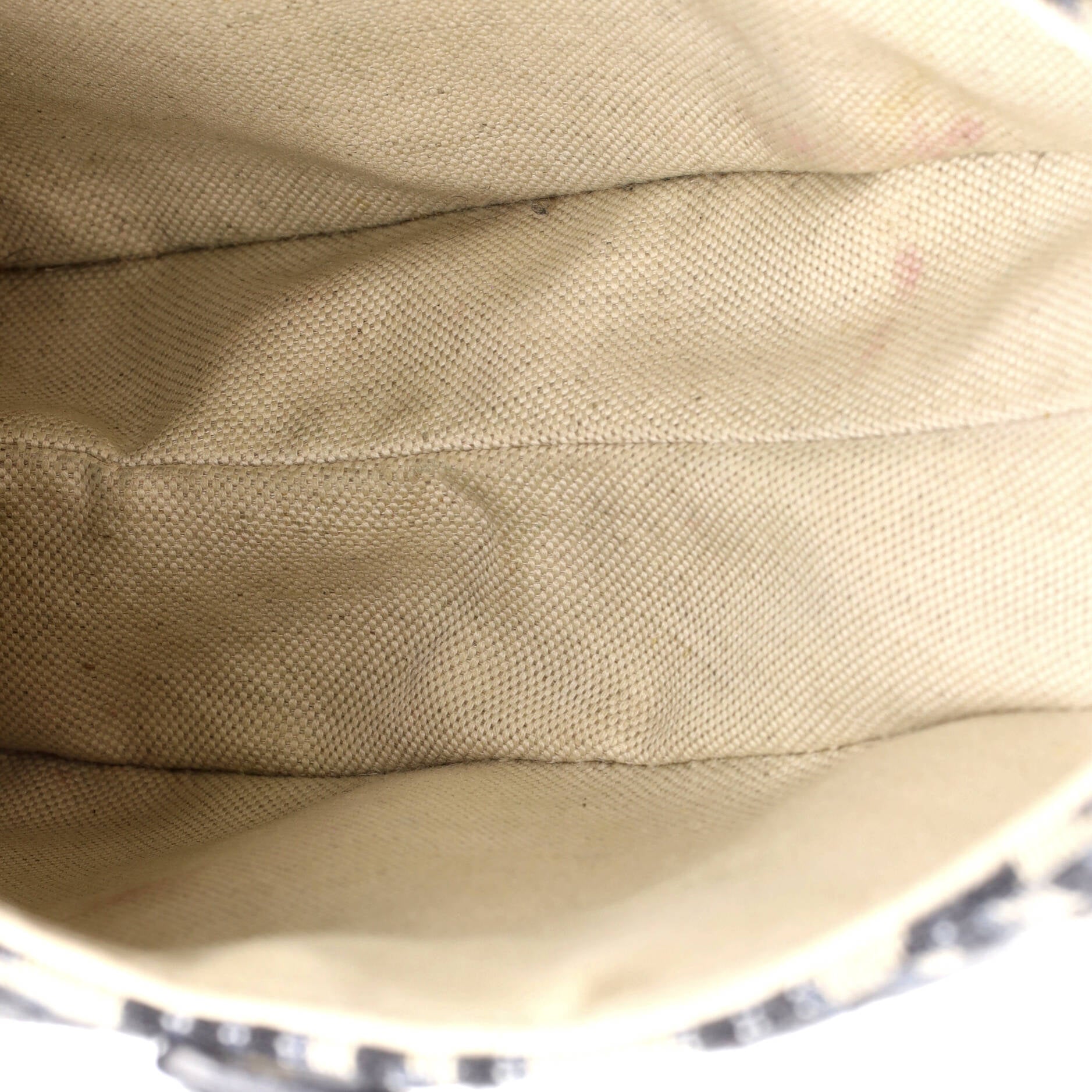 Saddle Handbag Oblique Canvas Medium