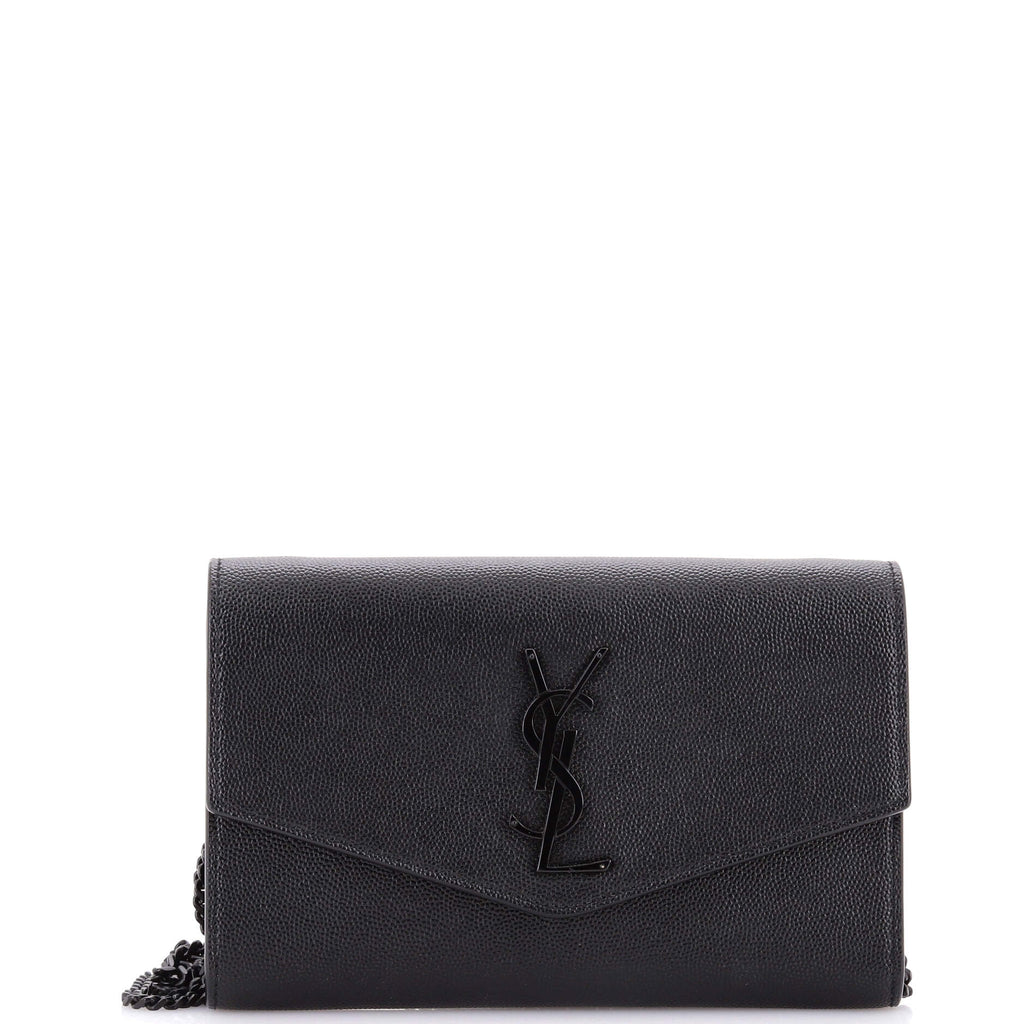Uptown Chain Wallet Leather