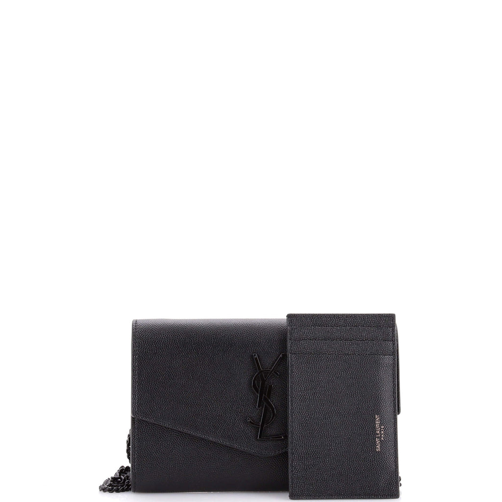 Uptown Chain Wallet Leather