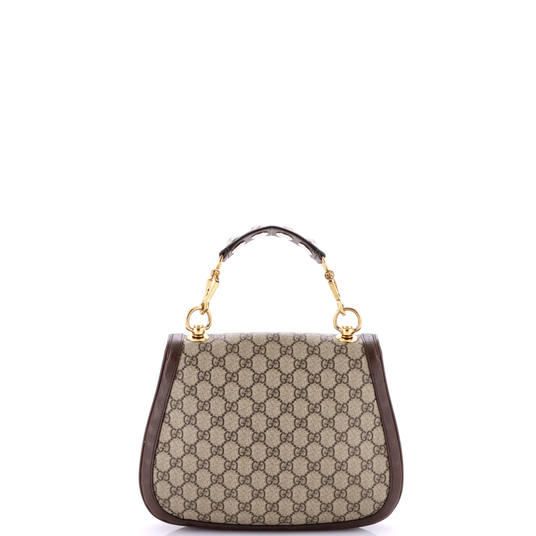 Blondie NM Top Handle Bag GG Coated Canvas Medium