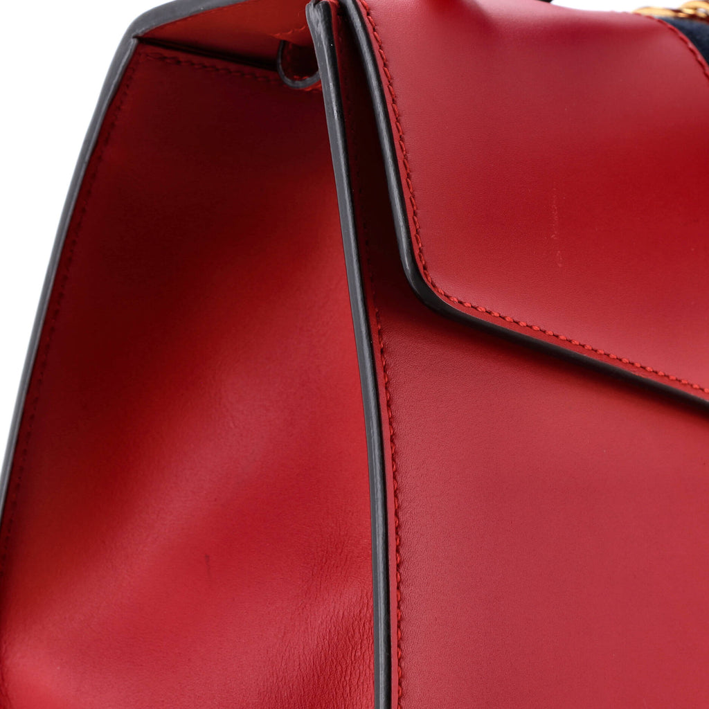 Sylvie Top Handle Bag Leather Medium