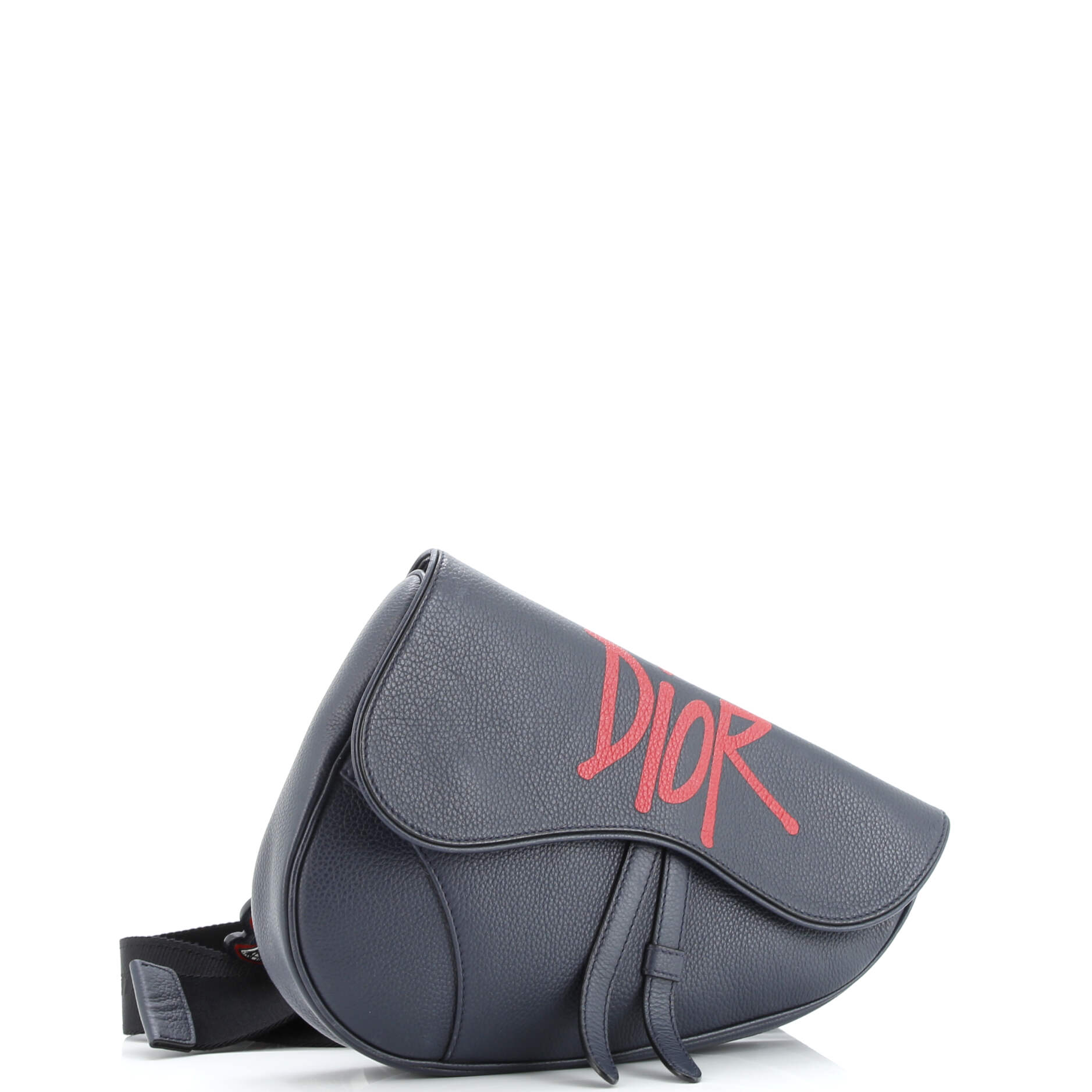 Shawn Stussy Saddle Crossbody Bag Printed Leather