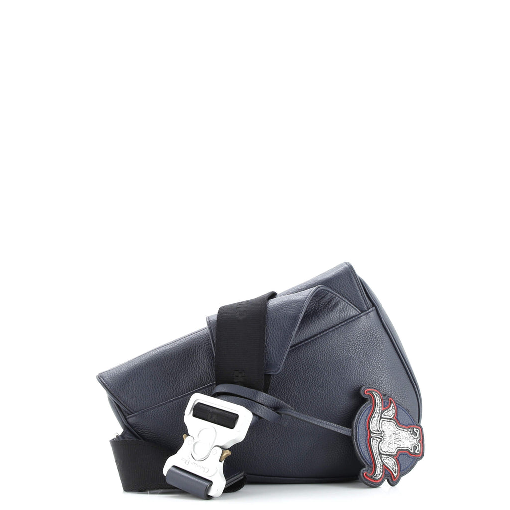 Shawn Stussy Saddle Crossbody Bag Printed Leather
