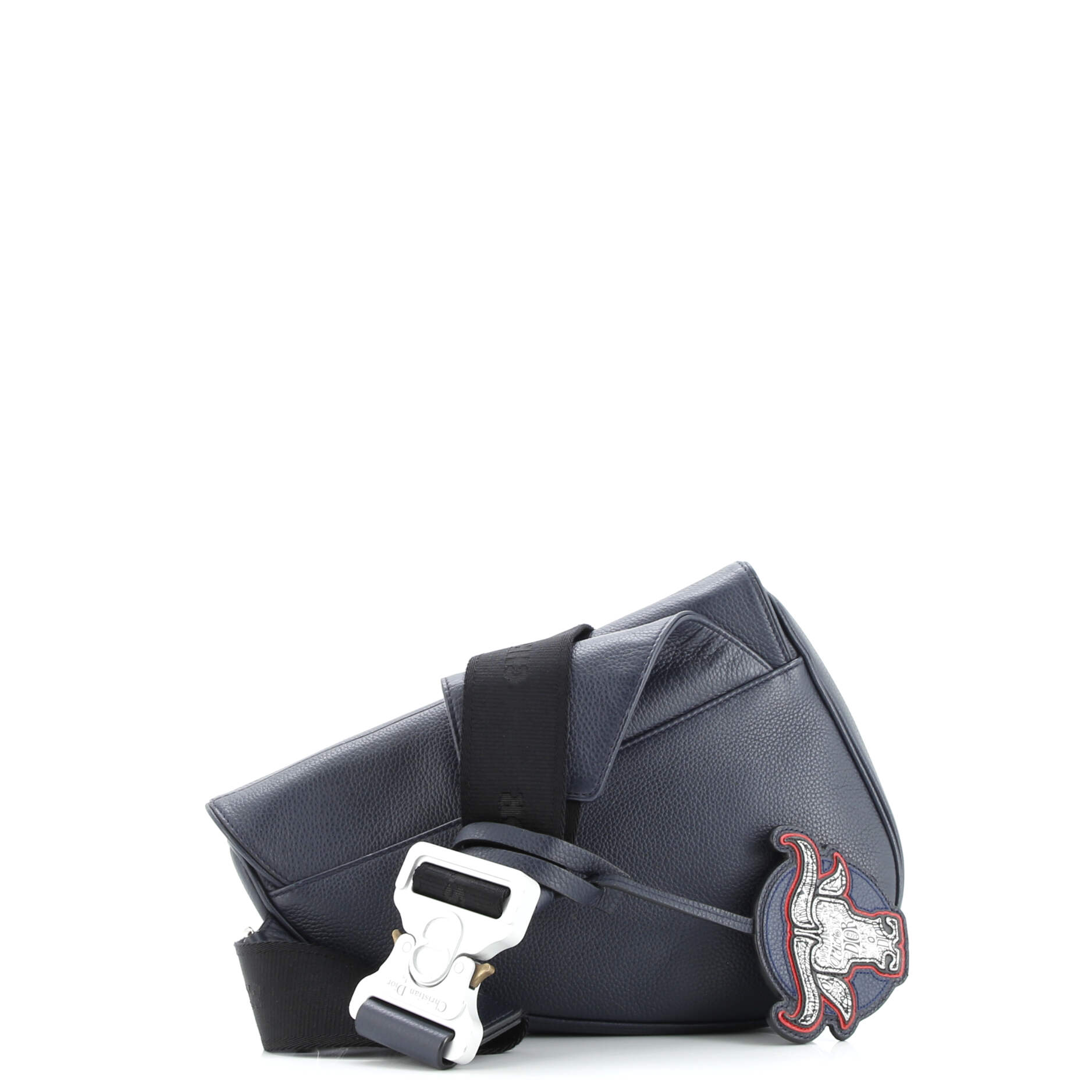 Shawn Stussy Saddle Crossbody Bag Printed Leather