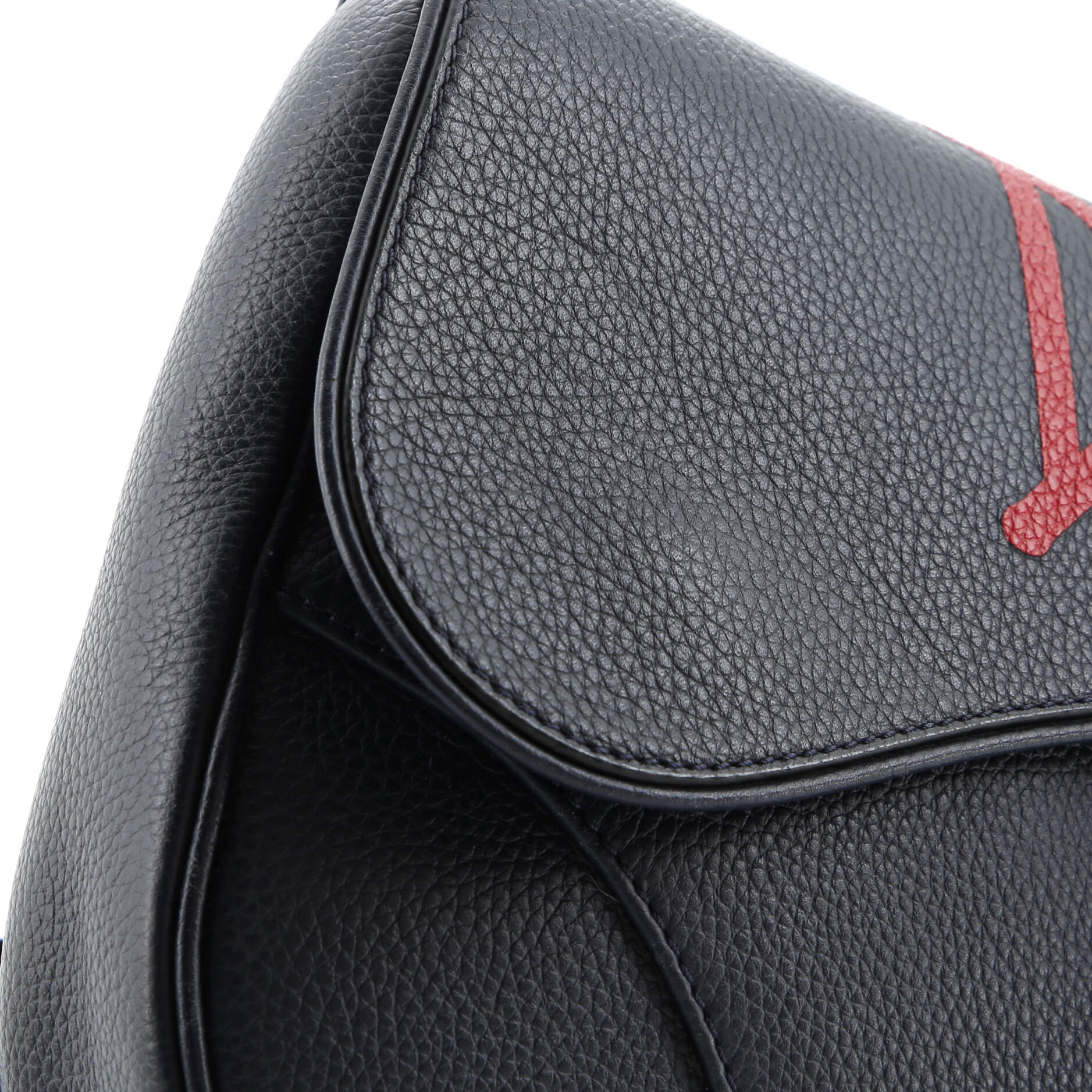 Shawn Stussy Saddle Crossbody Bag Printed Leather