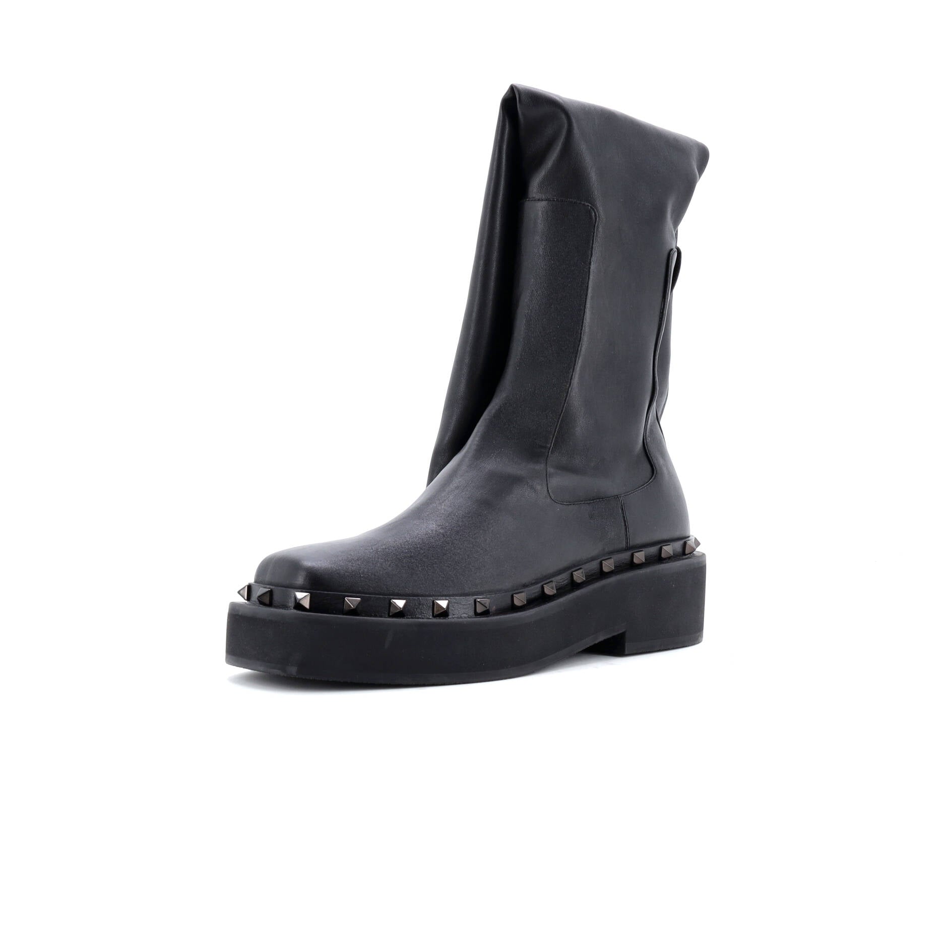 Women's Rockstud M-Way Over the Knee Boots Leather