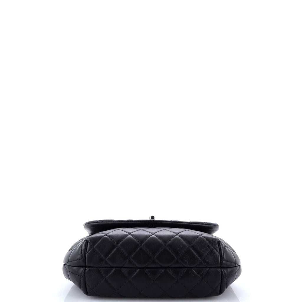 Daily Supple Flap Bag Quilted Lambskin Large