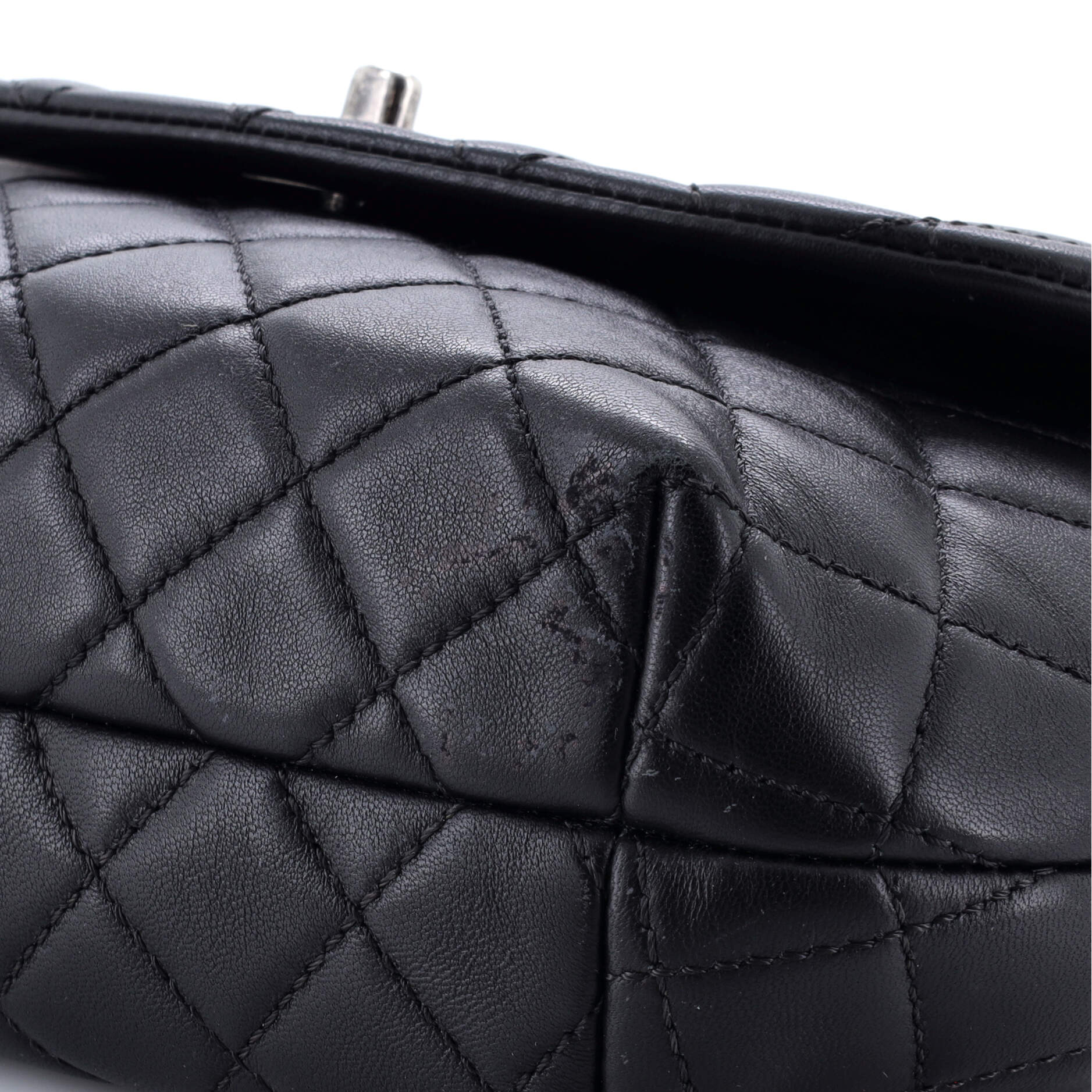 Daily Supple Flap Bag Quilted Lambskin Large