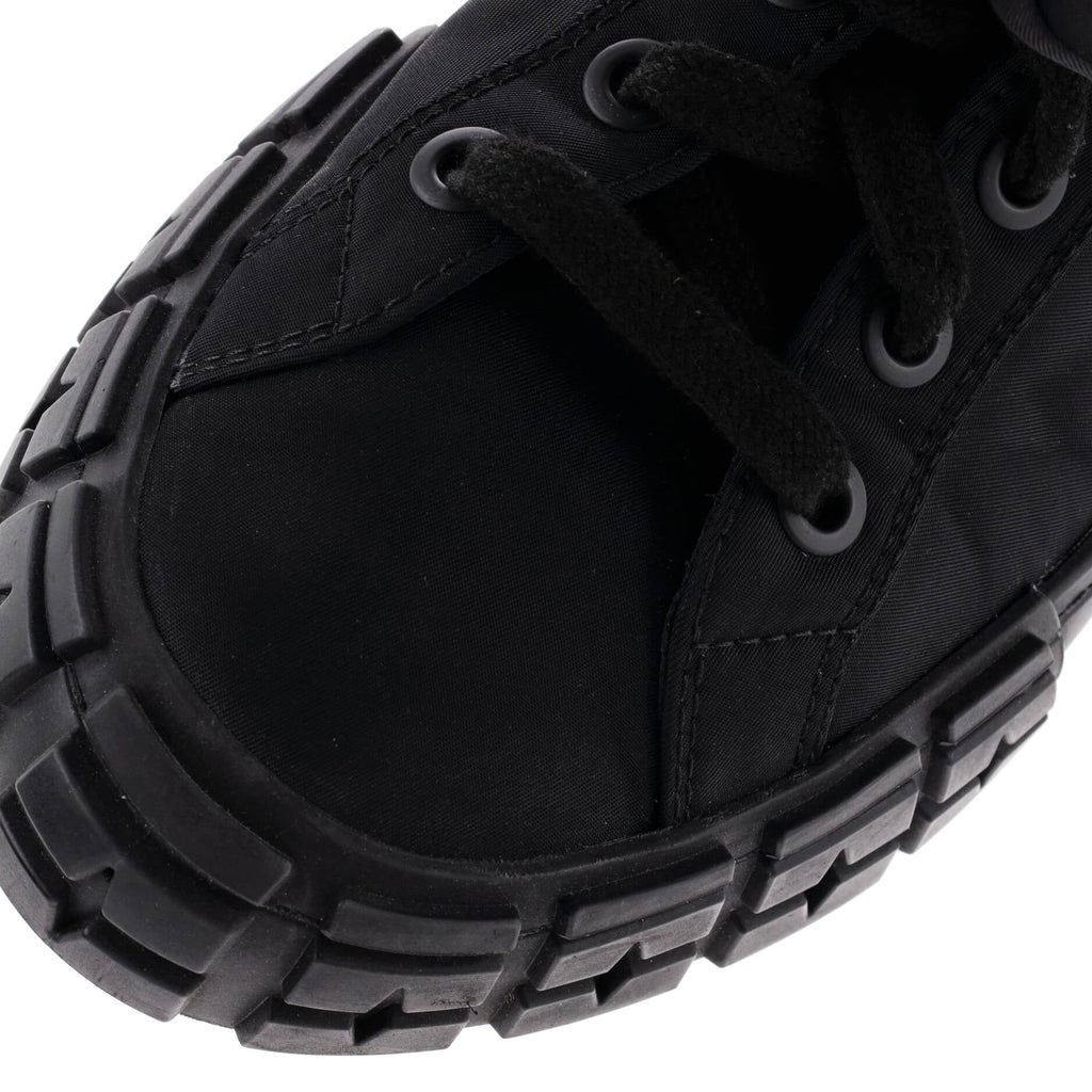 Wheel Cassetta Zip Pouch High-Top Sneakers Re-Nylon