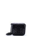 GG Marmont Flap Belt Bag Matelasse Leather Mini
