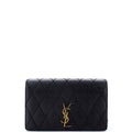 Angie Chain Shoulder Bag Quilted Leather Small