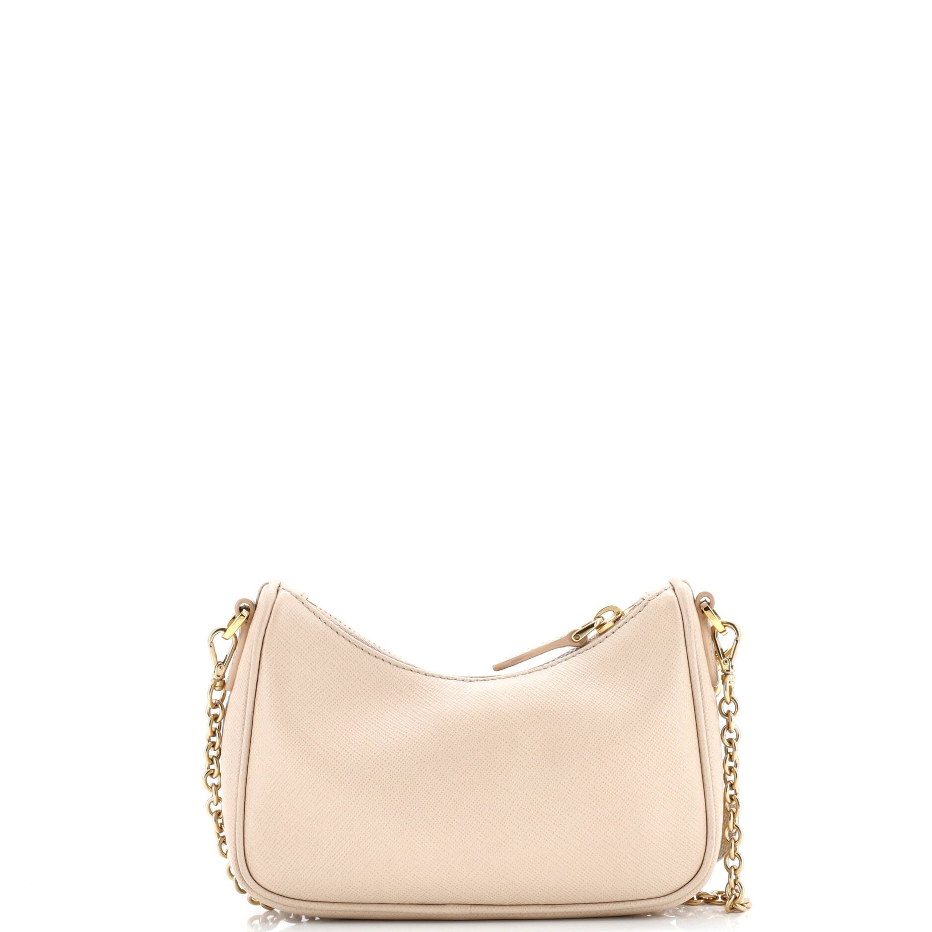 Convertible Shoulder Bag Saffiano Leather Mini