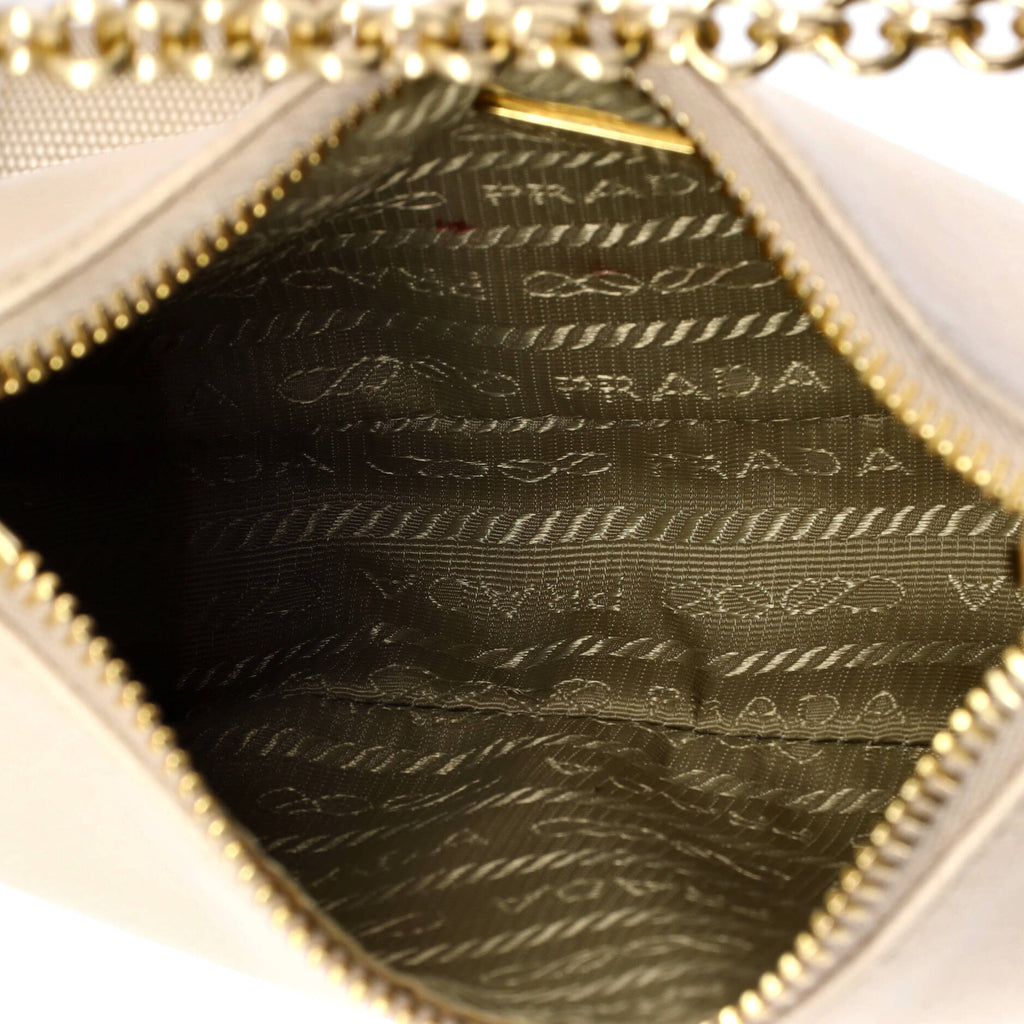 Convertible Shoulder Bag Saffiano Leather Mini