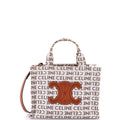 Cabas Thais Tote Triomphe Printed Canvas Small