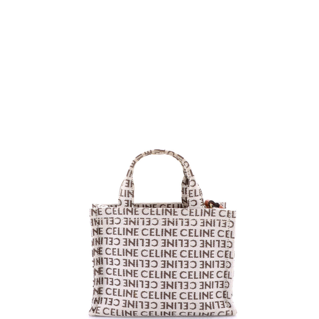 Cabas Thais Tote Triomphe Printed Canvas Small