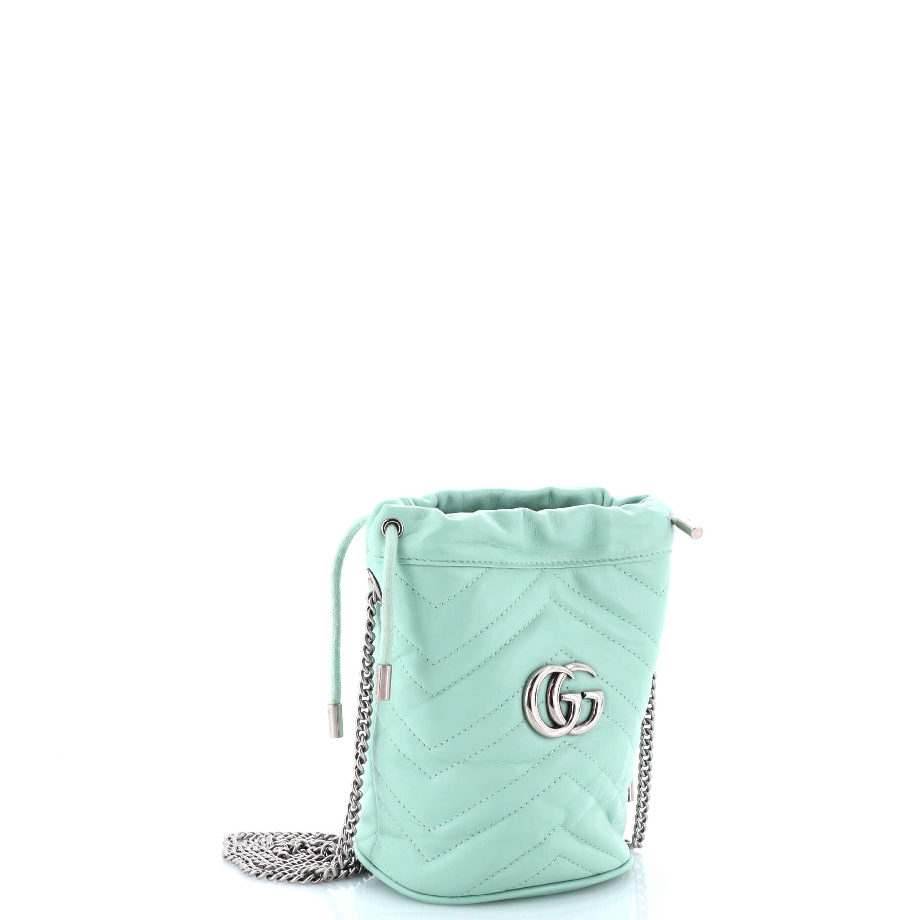 GG Marmont Bucket Bag Matelasse Leather Mini