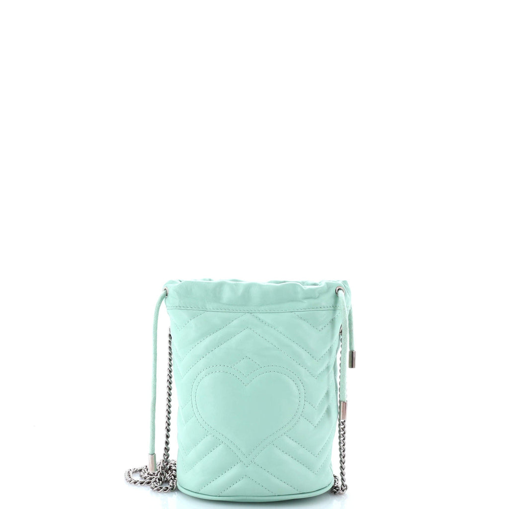 GG Marmont Bucket Bag Matelasse Leather Mini