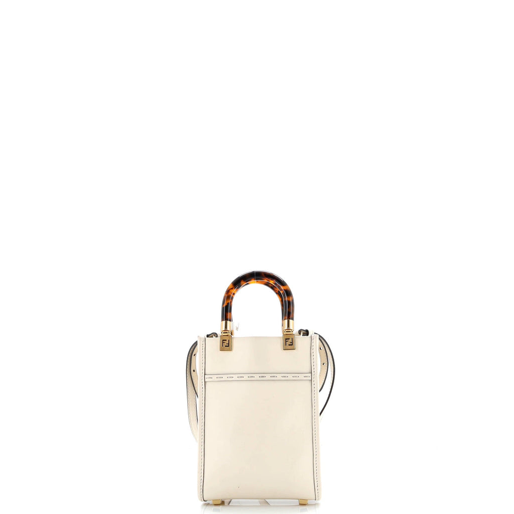 Sunshine Shopper Tote Leather Mini