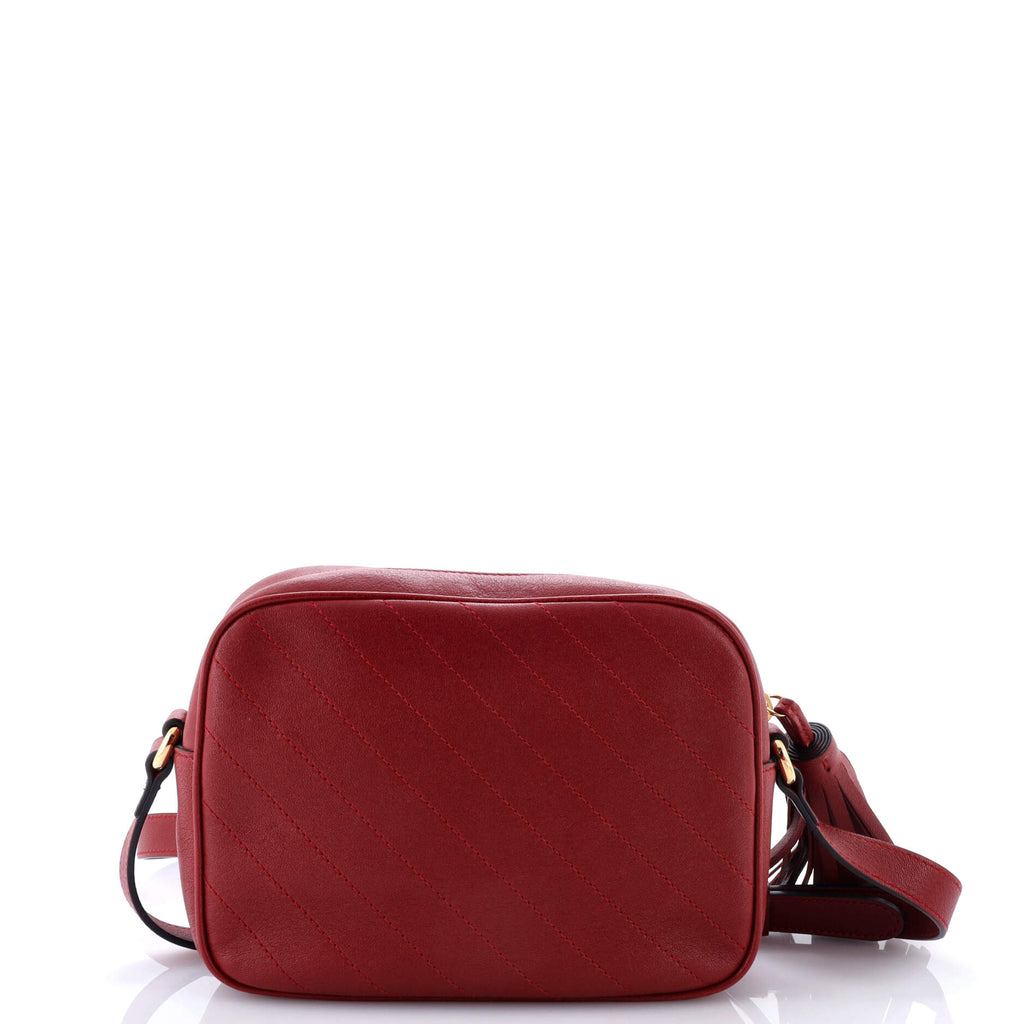 Blondie NM Camera Shoulder Bag Diagonal Quilted Leather Small