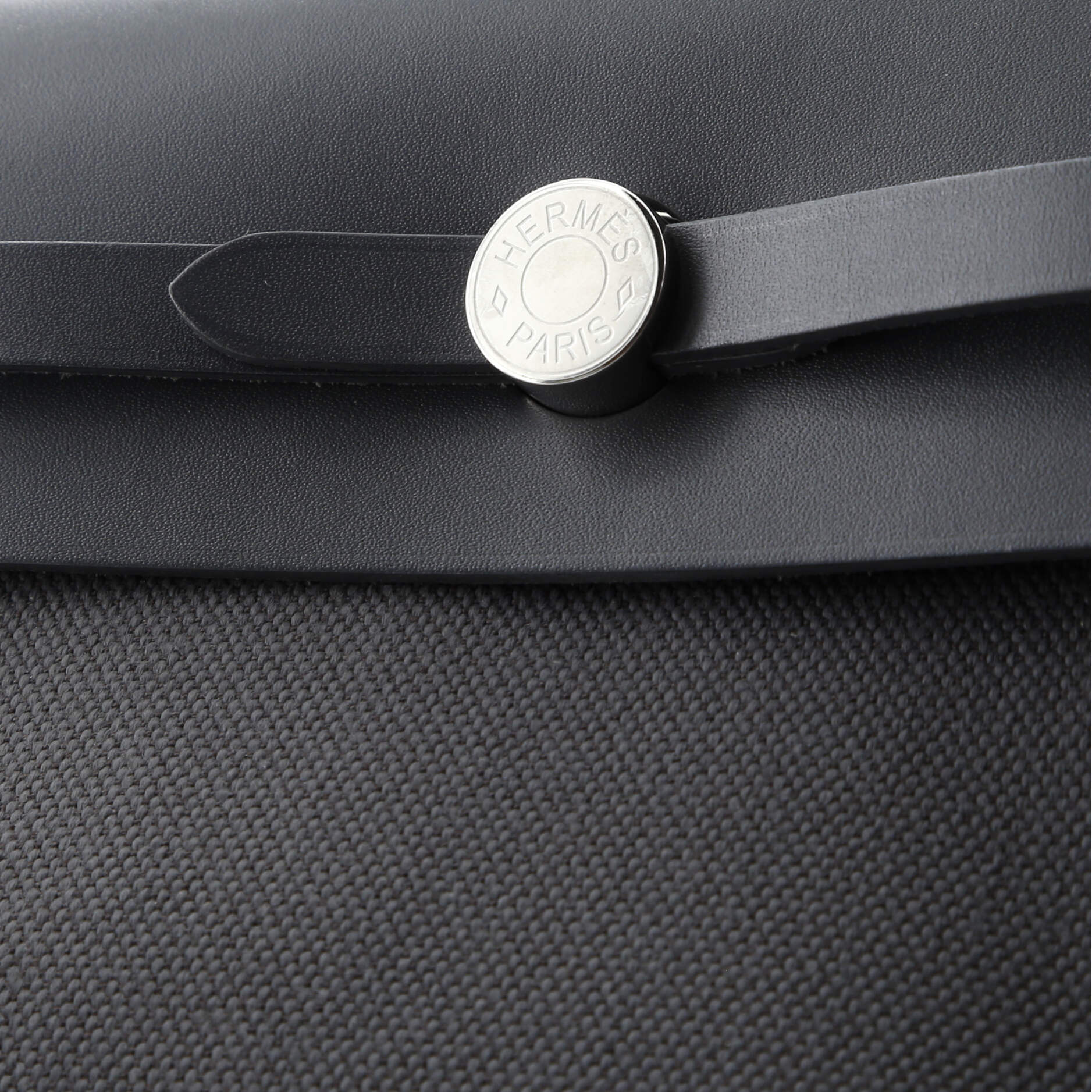 Herbag Zip Toile and Leather 20