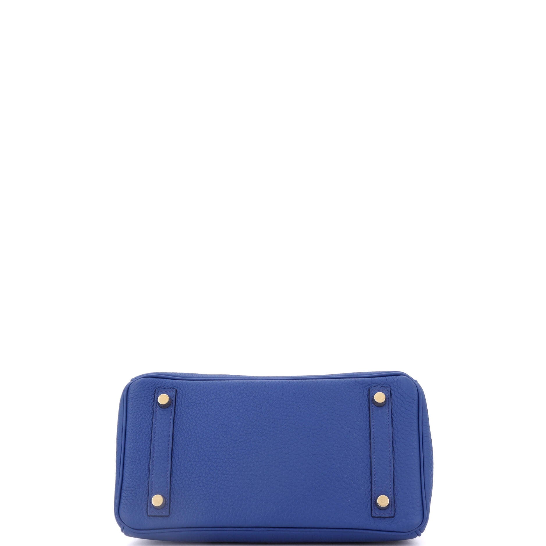 Birkin Handbag Bleu Royal Togo with Gold Hardware 25