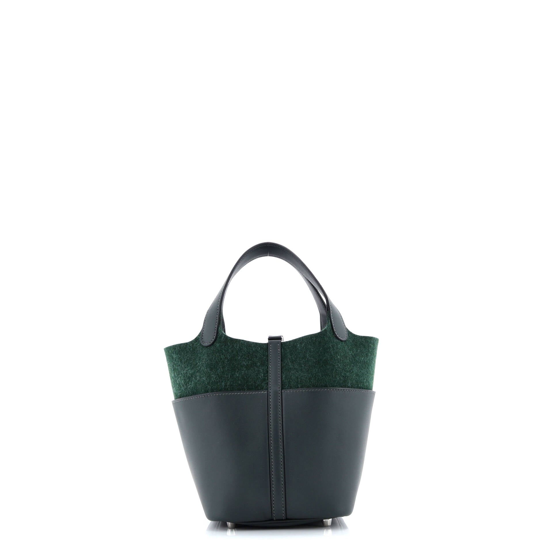 Go Team Picotin Lock Bag Feutre Wool and Swift PM