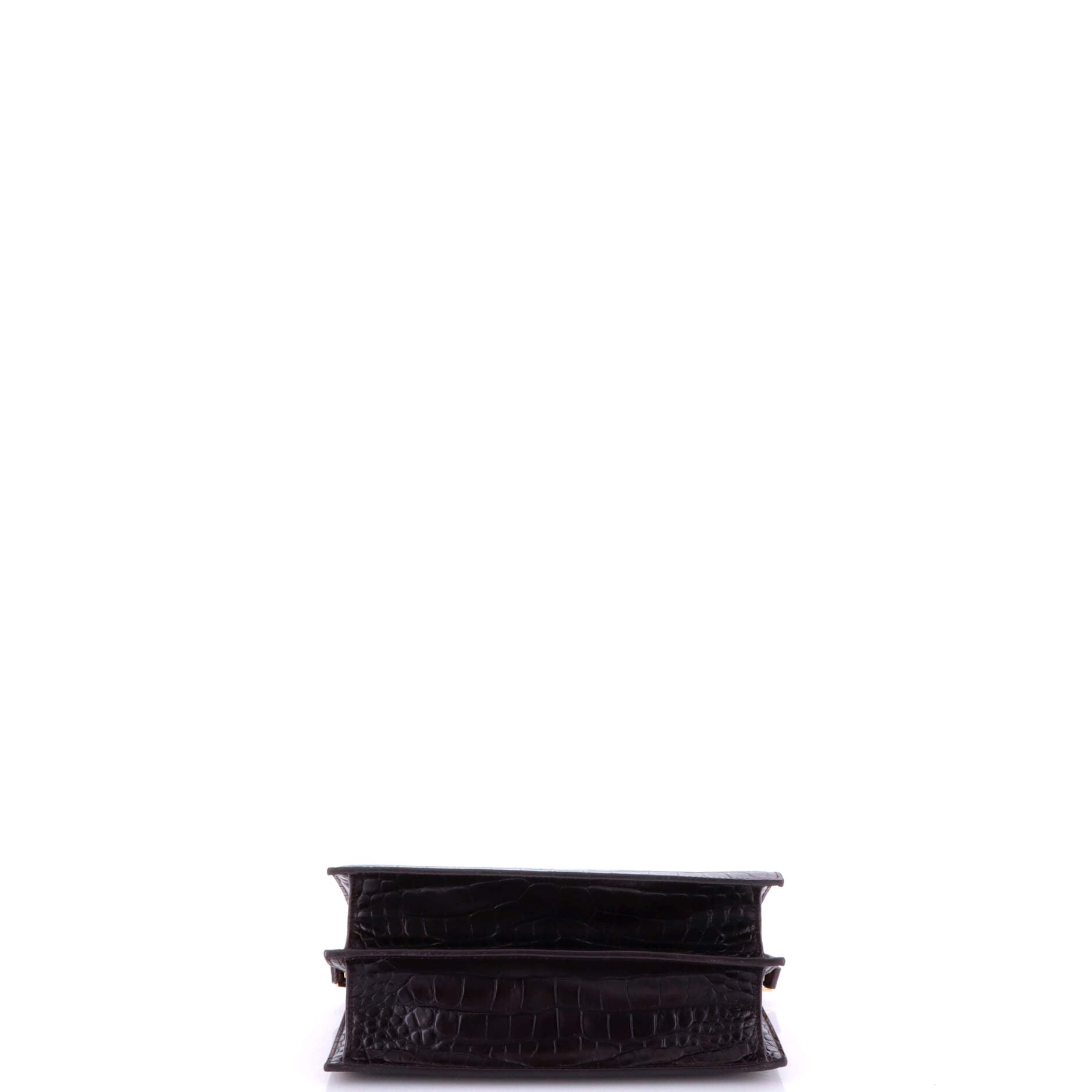 Catherine Crossbody Bag Crocodile Embossed Leather