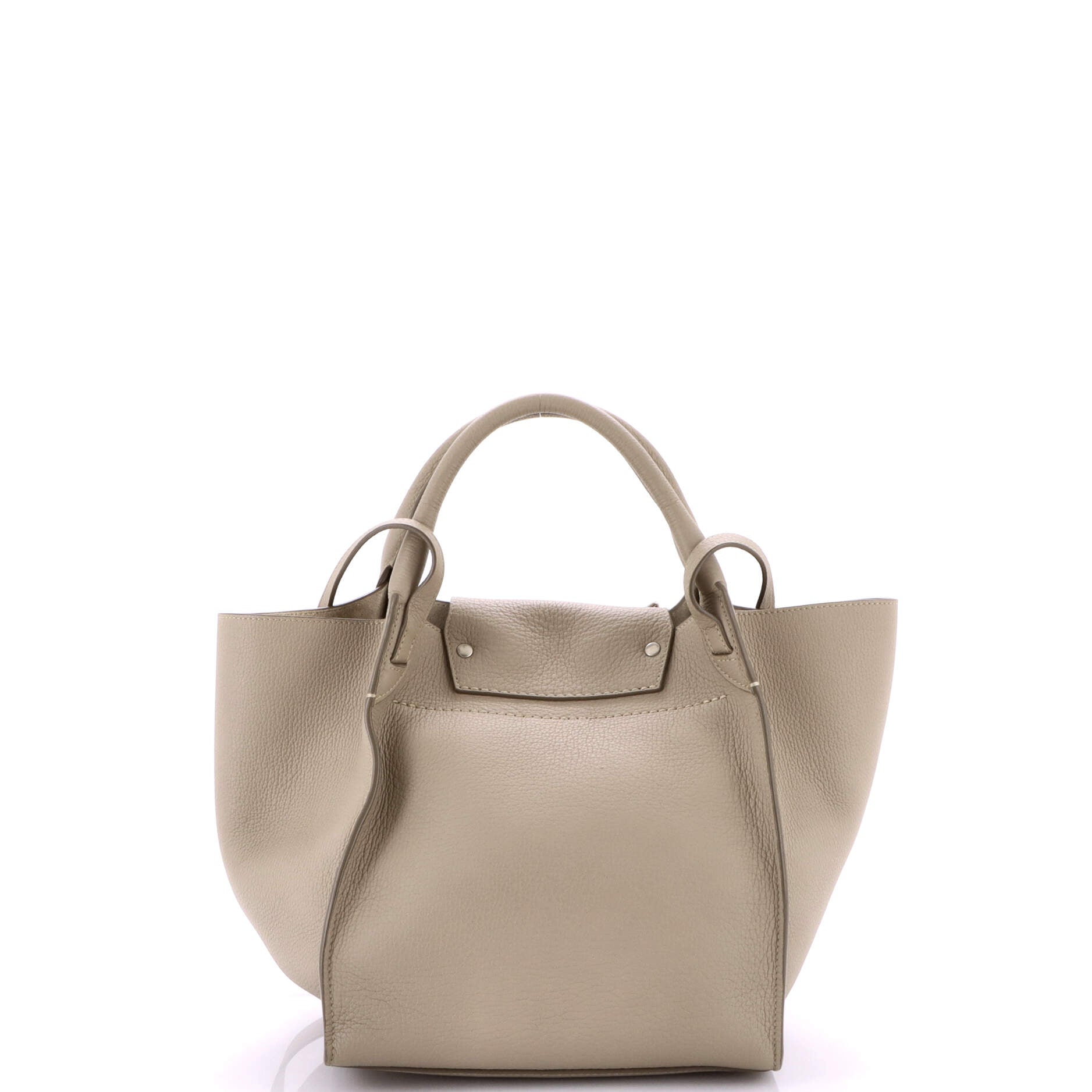 Big Bag Grained Calfskin Small