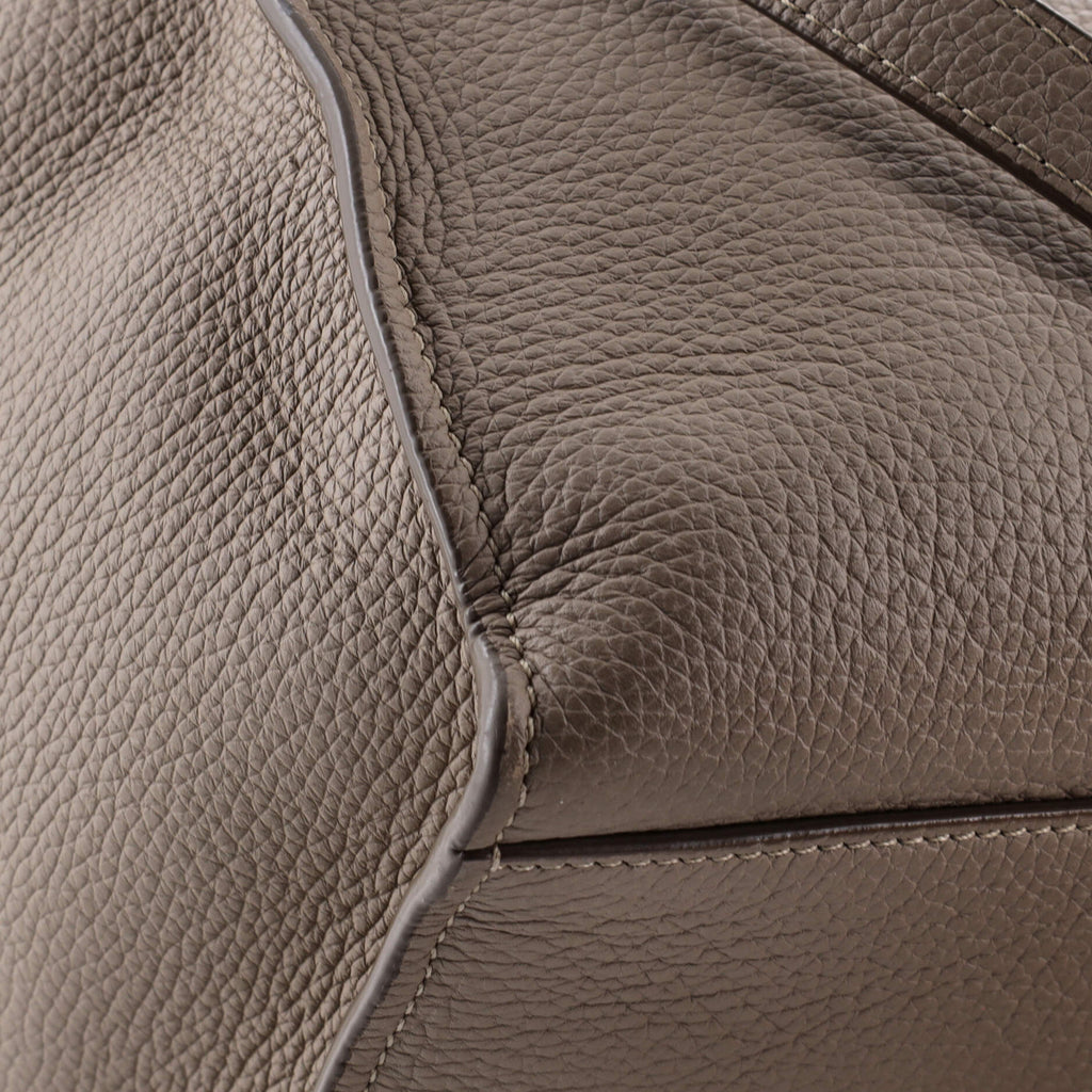 Big Bag Grained Calfskin Small