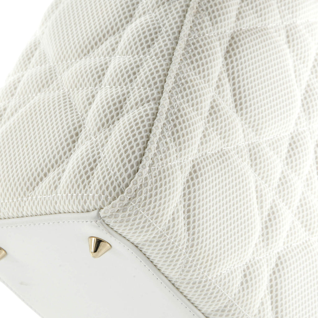 Lady Dior Bag Cannage Quilt Mesh Medium