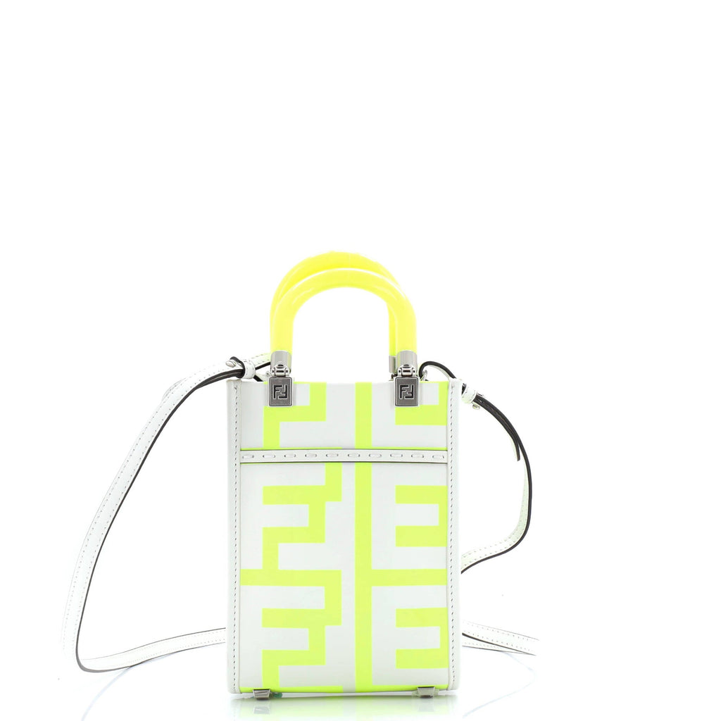 x Marc Jacobs Sunshine Shopper Tote Printed Leather Mini