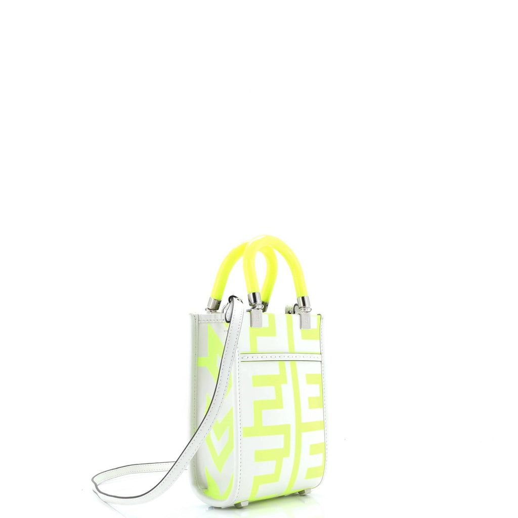 x Marc Jacobs Sunshine Shopper Tote Printed Leather Mini