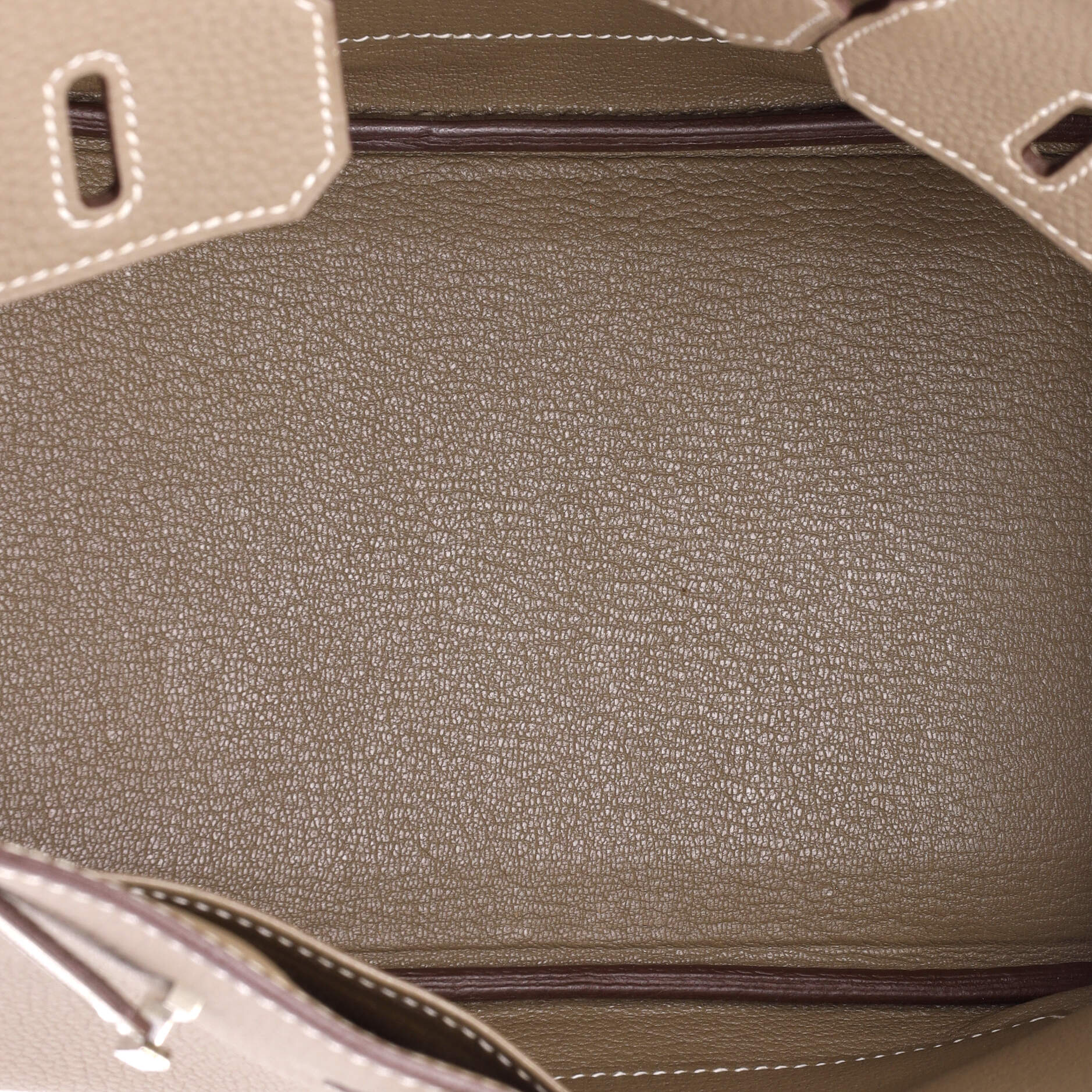 Birkin Handbag Grey Togo with Palladium Hardware 25