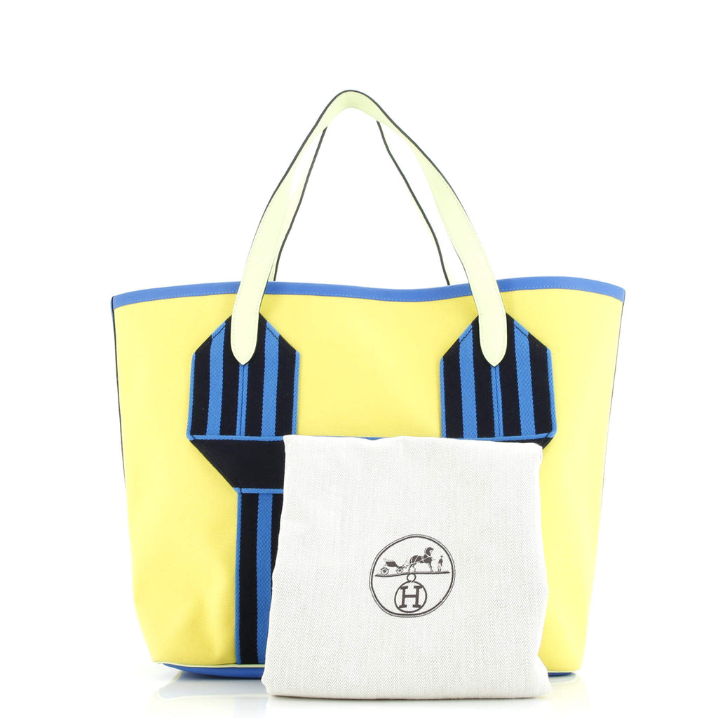 Pursangle Tote Canvas with Leather