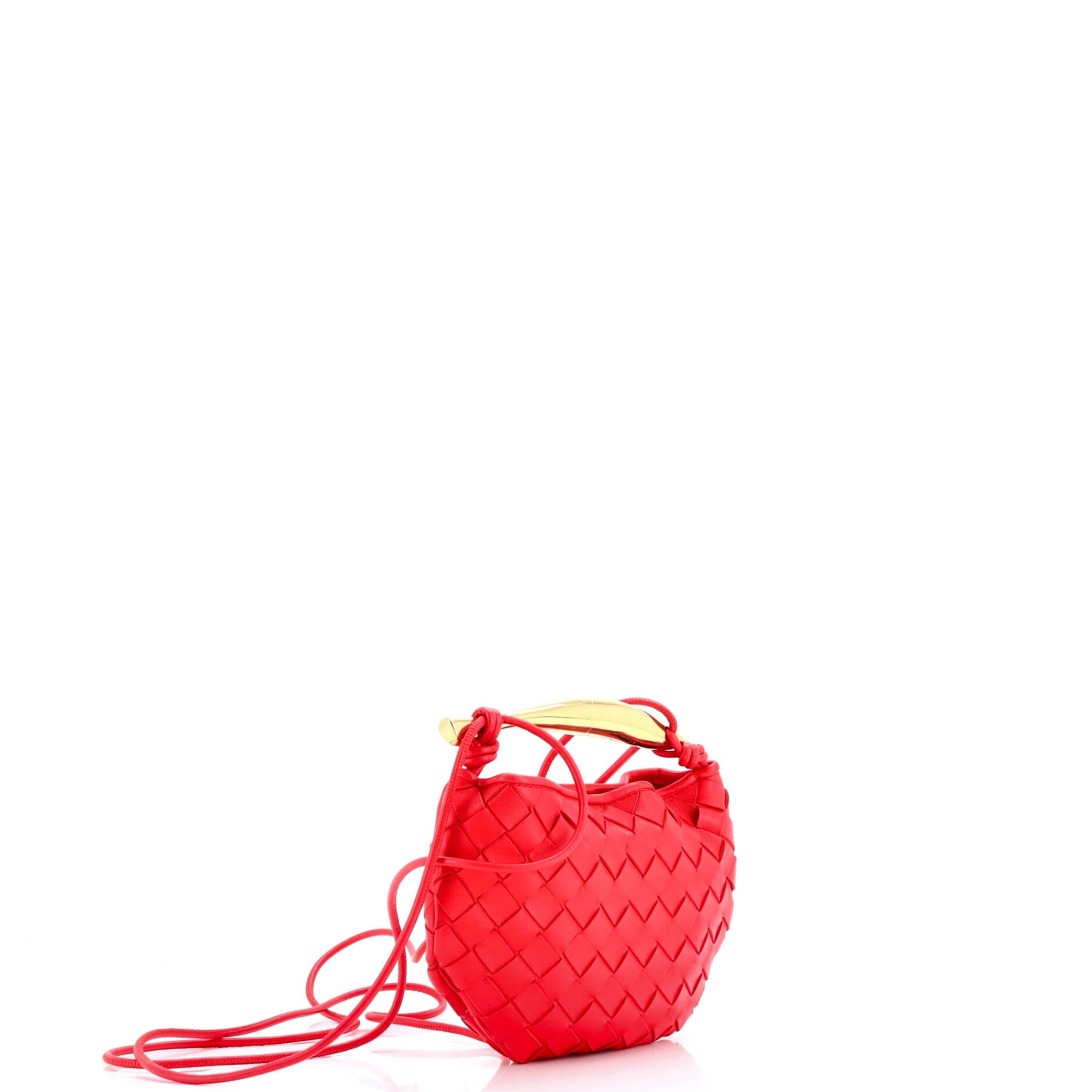 Sardine Top Handle Bag Intrecciato Nappa Mini