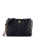 Crush on Chains Hobo Quilted Lambskin