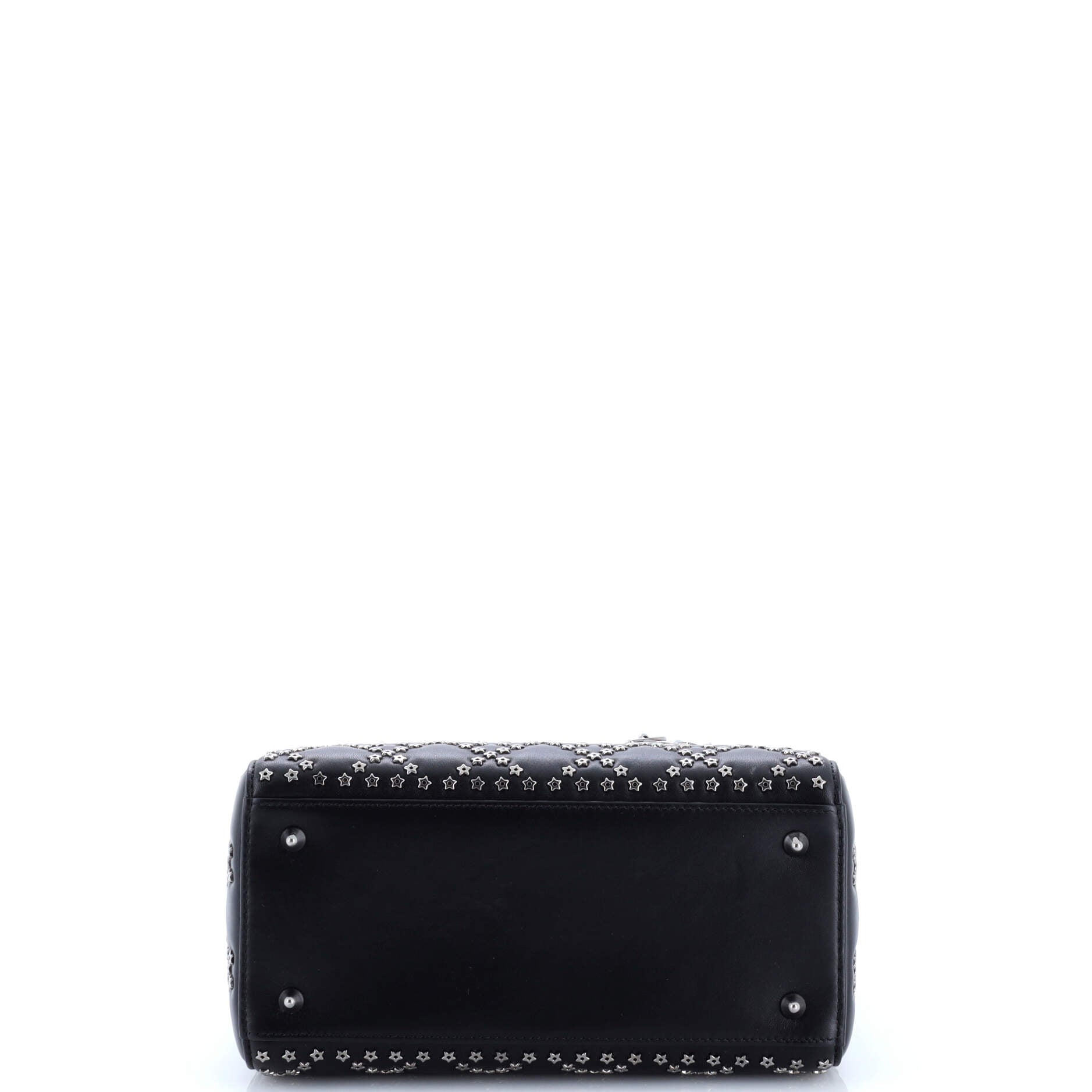 Lady Dior Bag Cannage Lucky Star Studded Lambskin Medium