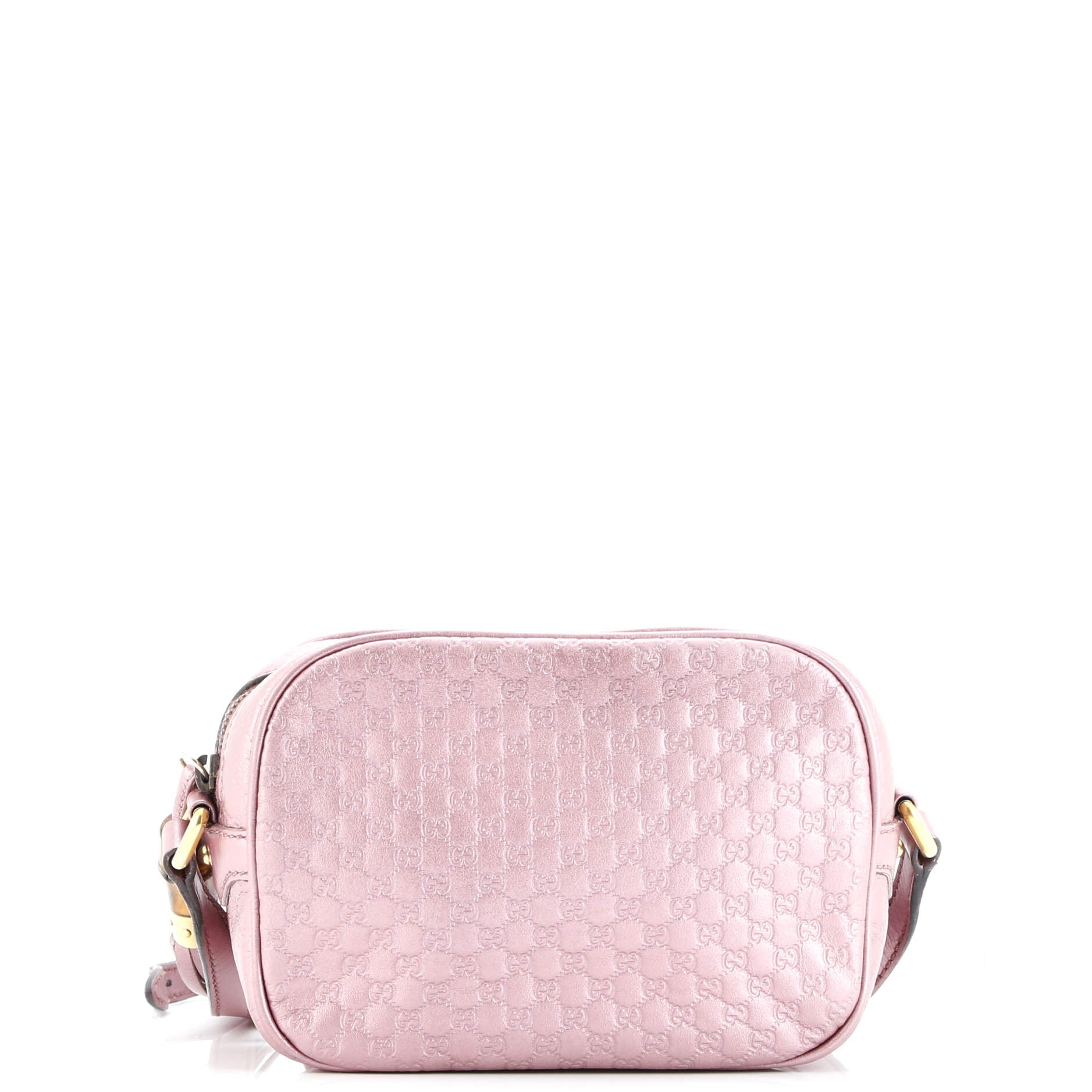 Sunshine Disco Crossbody Bag Microguccissima Leather Small