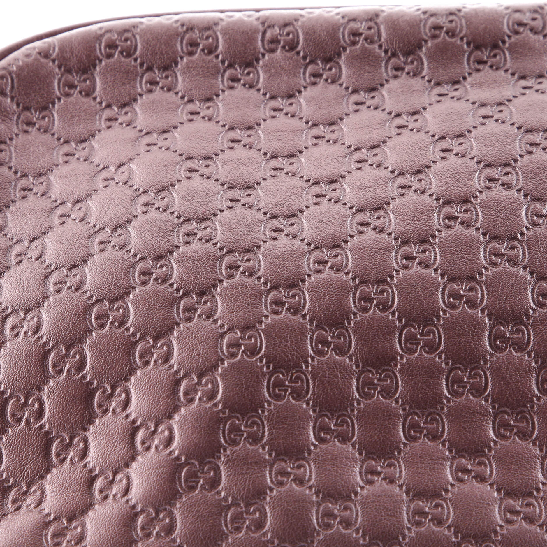 Sunshine Disco Crossbody Bag Microguccissima Leather Small
