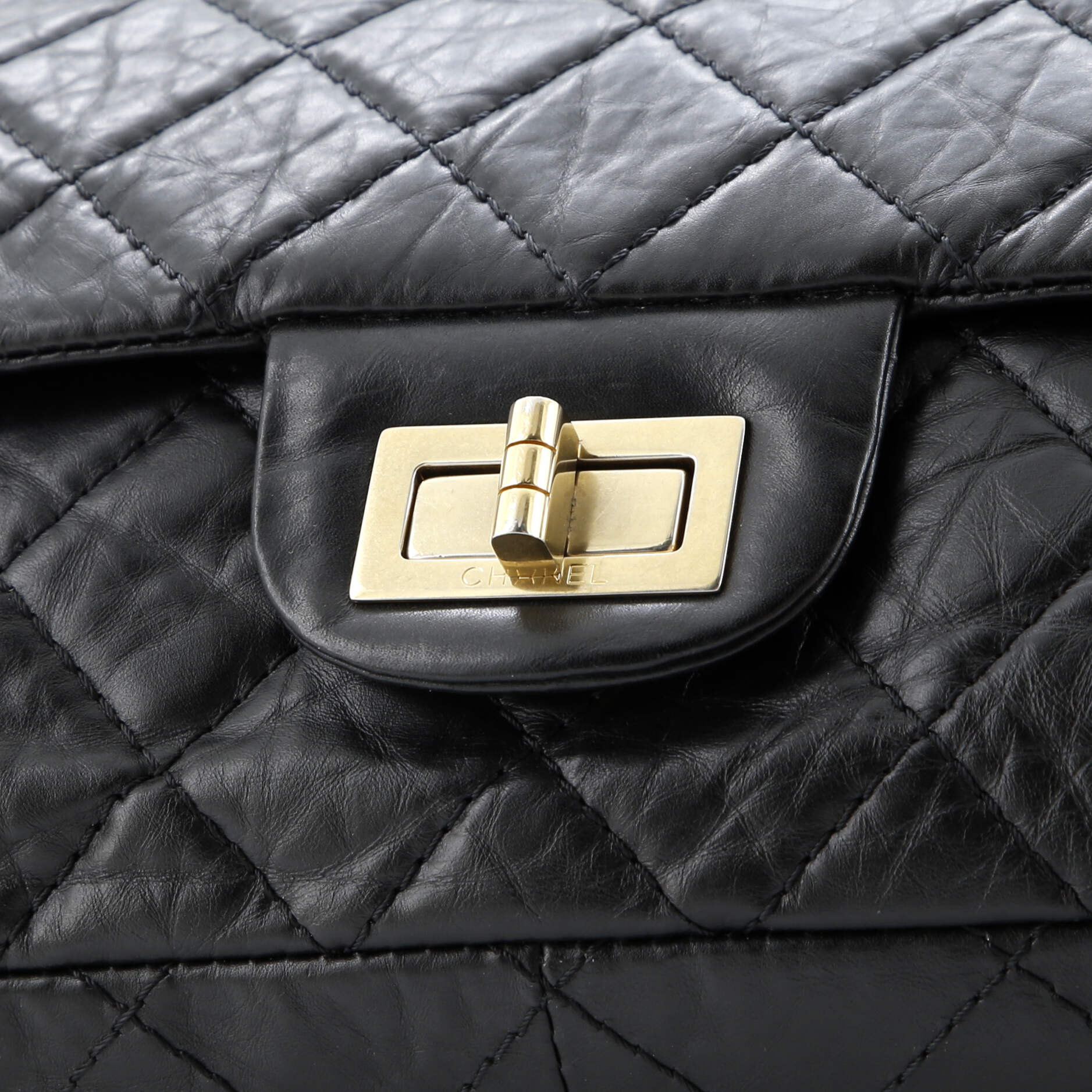 Reissue 2.55 Flap Bag Quilted Aged Calfskin 227