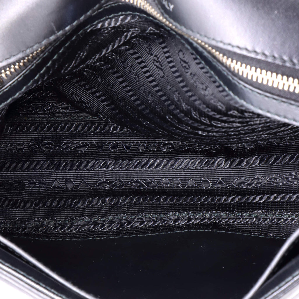 Chain Flap Shoulder Bag Diagramme Quilted Leather Medium