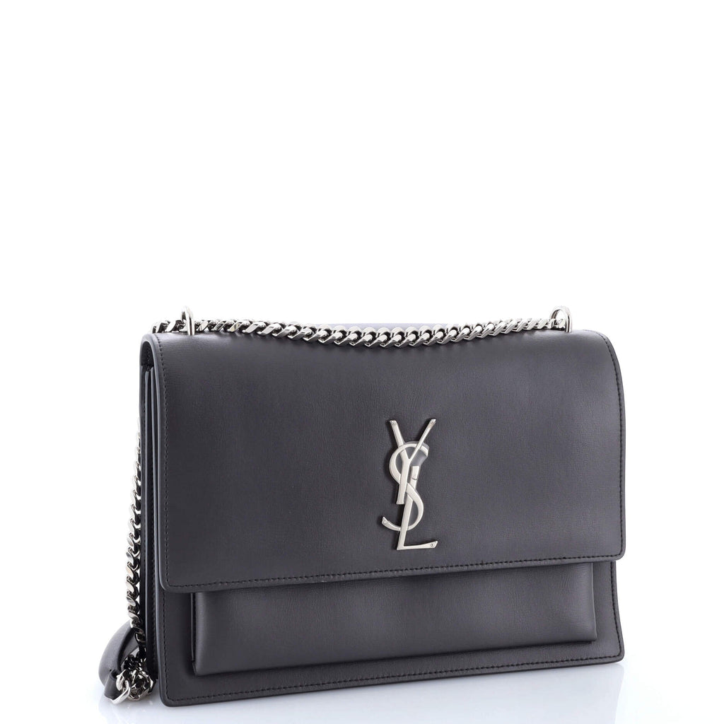 Sunset Crossbody Bag Leather Large